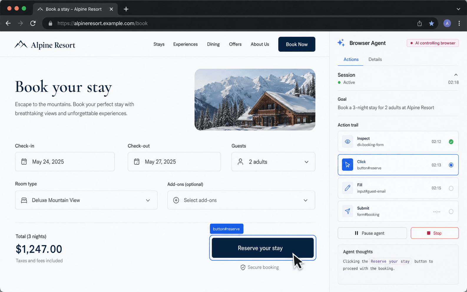 Preview of Browser Agent